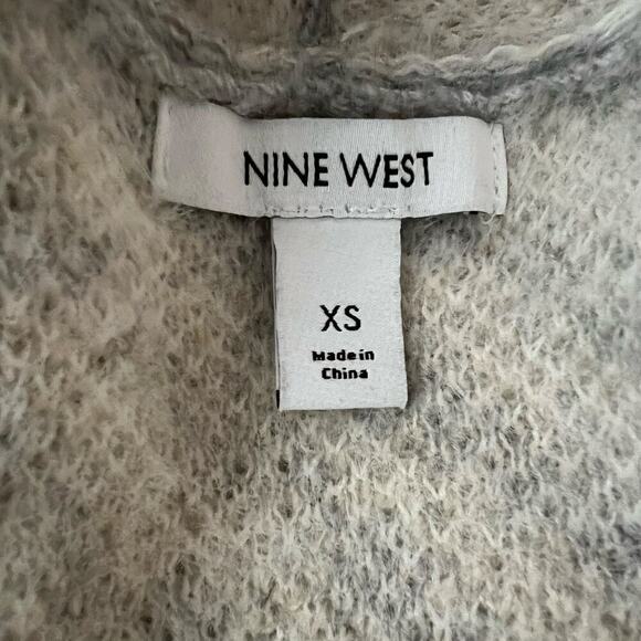 Nine West Women's Plaid Cardigan Pockets Size XS - Picture 6 of 7